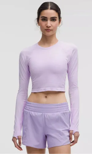 Lululemon Swiftly Tech Cropped Long Sleeve 2.0 size 4 thumbnail 1