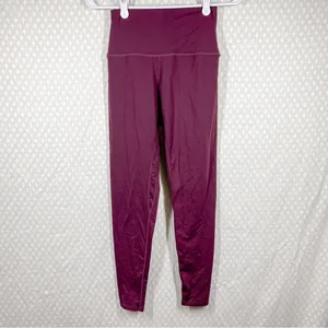 Lululemon Purple Maroon High Rise‎ Leggings thumbnail 2
