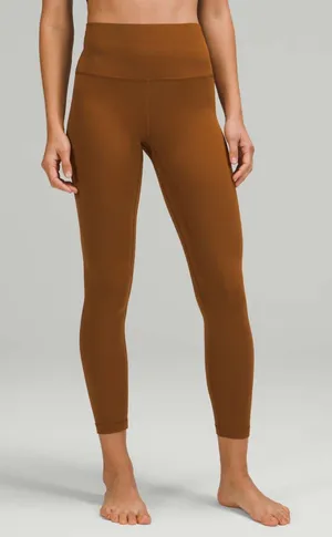 NEW Lululemon Align High-Rise Pant 25"Copper Brown Size: 10 thumbnail 1