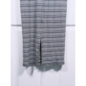 Marine Layer Ribbed Striped Midi Tank Dress Size XS Gray Coastal Resort Casual thumbnail 9