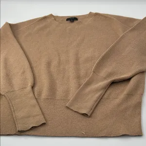 J. Crew Tan Ribbed Knit Sweater thumbnail 9