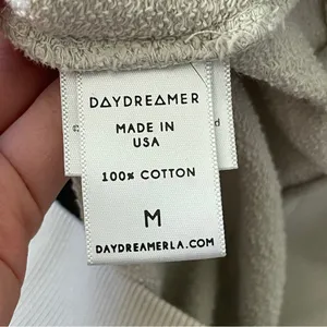 Daydreamer Grunge Sweatshirt def leppard varsity crew womens Beige medium casual thumbnail 7
