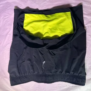 Nike Black Shorts with Neon Yellow Interior thumbnail 2