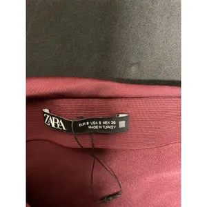 Zara Womens Midi Skirt Burgundy Satin Slip Bias Cut Small thumbnail 5