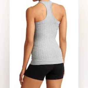 Athleta EPITOMIZE TANK Top Shirt quilted heather gray S thumbnail 3