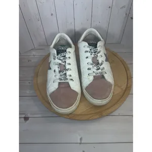 Vintage Havana Gadol Vintage Sneakers White Blush Leather, Size 6 thumbnail 4