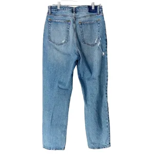 Abercrombie Jeans Dad High Rise Curve Love Button Fly Distressed 30 Long thumbnail 5