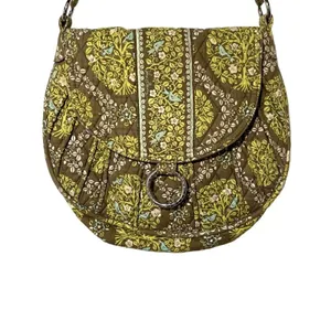 Vera Bradley Purse Shoulder Bag Sittin' In A Tree Retired Pattern thumbnail 6