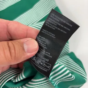 Maeve Tank Top Womens XS Green Striped V-Neck Sleeveless Knit Anthropologie thumbnail 11