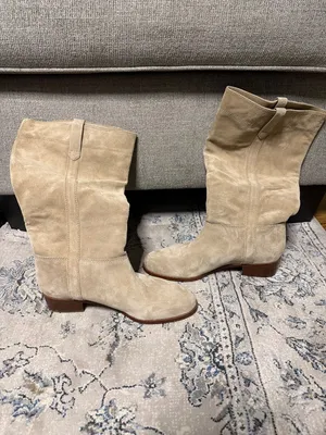 Veronica Beard Suede knee high boots thumbnail 10