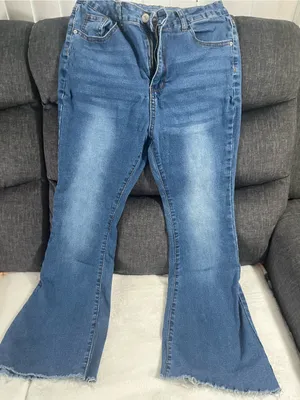 Women’s Blue Flared Jeans - Classic Stretch Denim thumbnail 1