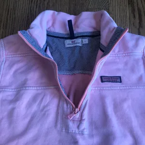 Vineyard Vines 1/4 Quarter Zip Pullover Pink thumbnail 4