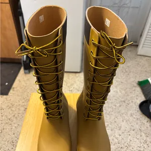 Timberland rubber tall boots size 8 thumbnail 2