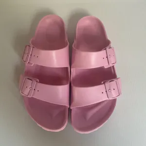 Birkenstock EVA Pink Two Strap Sandals Waterproof Women 39 Made in Germany thumbnail 5