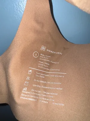 HoneyLove Crossover Bra Tan thumbnail 4
