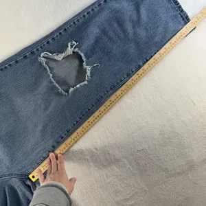 WILD FABLE Plus 18W Baggy Blue Jeans Highest Rise Busted Knees Pants Grunge Punk thumbnail 14