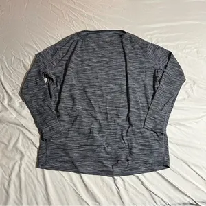 Lululemon space gray heathered long sleeve thumbnail 1