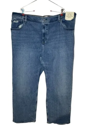 Abercrombie & Fitch Women's Jeans NWT '90s Relaxed High Rise‎ Denim 36/22R NWT thumbnail 1