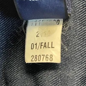 GAP‎ Jean Jacket Women's Small Indigo Denim Cotton Button Front Dark Wash Blue thumbnail 7