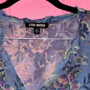 Steve Madden Blue Floral‎ Dress thumbnail 2