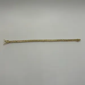 Jewelry by Lyra Moissanite Tennis Bracelet Gold 4mm 7 Inch Brand New VVS1 Crazy Shine No Pass thumbnail 4