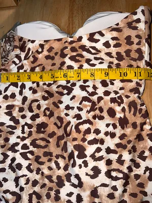 Aerie One Piece Full Coverage Swimsuit Animal Print Medium BNWTS $59.96 thumbnail 12