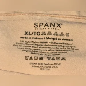 Spanx by Sara Blakey Nude Seamless Higher Power Shapewear Bodysuit Women’s XL thumbnail 15