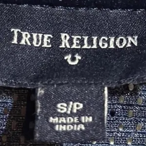 Women’s True Religion Y2K Jersey Navy Blue Size Small thumbnail 2