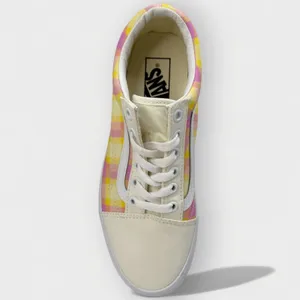 Vans Old Skool Stackform Pastel Plaid Platform Shoes Womens 7.5 thumbnail 10