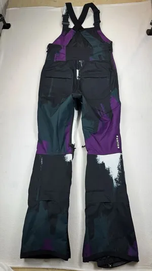 Burton Women's Avalon Stretch Bib Forest Chalk Small NWOT $260 MSRP thumbnail 1