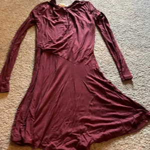 Free people beach small burgundy dress‎ thumbnail 3