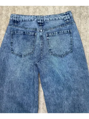 YMI Jeans USA Barrel Fit acid-wash denim jeans Size 5/27 retro 80s 90s thumbnail 7