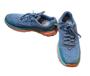 Hoka One Torrent 2 womens blue pink hiking running sneakers sz 10 SKU 10-359 thumbnail 1