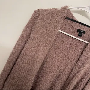 Torrid Brown Cozy Cardigan thumbnail 2