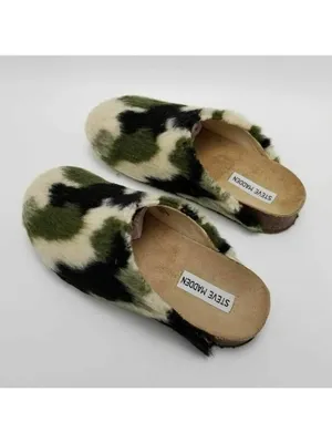Steve Madden Womens Vesa Clog Slippers Camouflage thumbnail 10