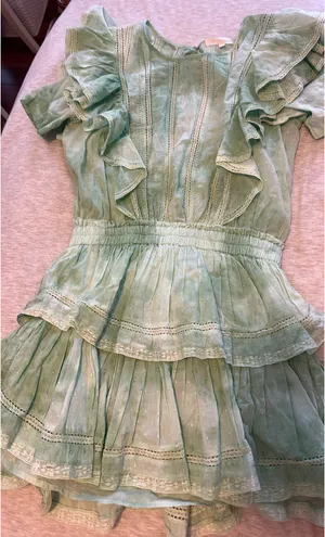 Love Shack Fancy Green Dress thumbnail 3