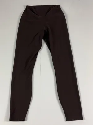 Varley Leggings Womens Small Brown High Rise Ankle Yoga Gym Pants Stretch thumbnail 1
