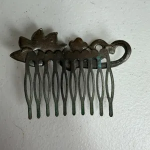 Vidal Sassoon Sta-Rite Vtg Hair Accessory Bundle Barrettes Pins Rhinestone Comb thumbnail 10