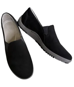 EUC Dansko Leather Laraine Nubuck Slip-On Loafers Black Size 9 thumbnail 1