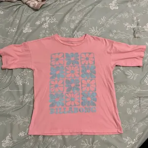 Billabong Crop Block Floral Tee Sz S thumbnail 7