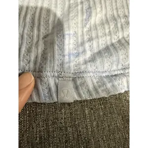 Lululemon Women's Train to Be Short Sleeve White/Luna Mesh Tie Dye Size Medium thumbnail 5
