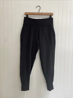 ATHLETA Venice Jogger Pants Travel Athleisure Yoga in Black Size S thumbnail 2