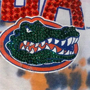 Rhinestone & Tie Dye Florida Gators Longsleeve thumbnail 4