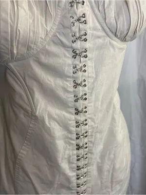 Oh Polly Sleeveless Unique Steam Punk/Punk/Flirty vibe Dress size 10. thumbnail 2