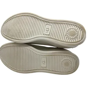 Women’s UGG Libu Stretchy White Leather Slip On Sneakers Sz 8.5 Elastic Narrow thumbnail 10