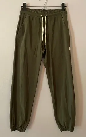 Vuori Oregano Green Miles Drawstring Jogger Pants Sportswear Gorpcore Women's XS thumbnail 1