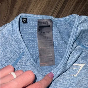 Gymshark Light Blue Leggings and Top Set thumbnail 5