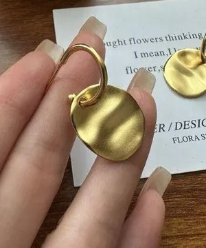 ASOS Gold Plated Boutique Earrings thumbnail 1