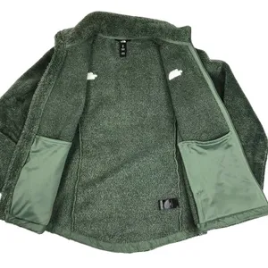 THE NORTH FACE Osito Fleece Jacket Women M Forest Green Outdoor Athletic Travel thumbnail 5