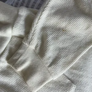 Cream skims cropped zip up  thumbnail 3